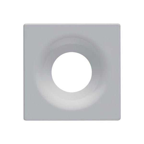 UMS cover plate 55, Signal white, gloss image 4
