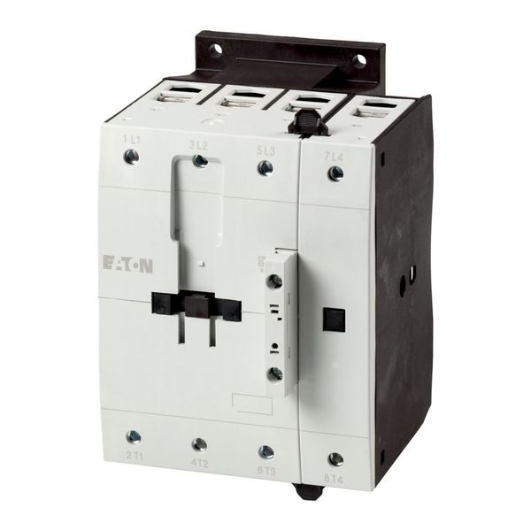 Contactor, 4 pole, 125 A, RAC 120: 100 - 120 V 50/60 Hz, AC operation image 3