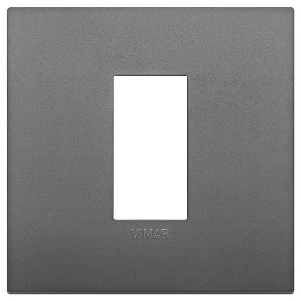 Classic plate 1M technopolymer grey image 1