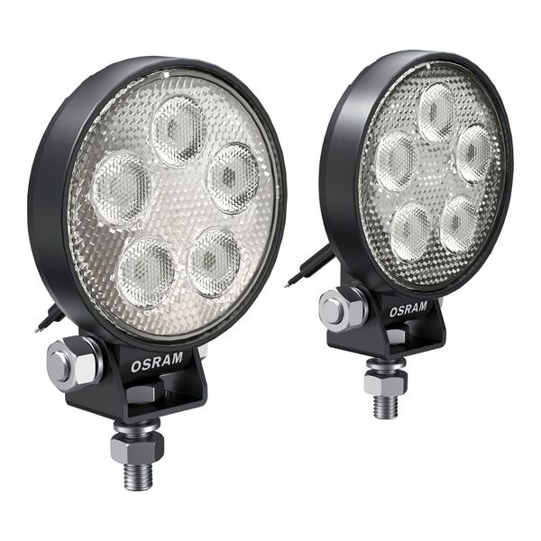 LEDriving® Round VX70-SP 12/24V 8W 53m long light beam 550lm (2 pieces in 1 box) image 3