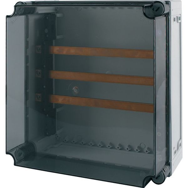 Busbar panel enclosure with transparent cover, 630A, 3-pole image 15