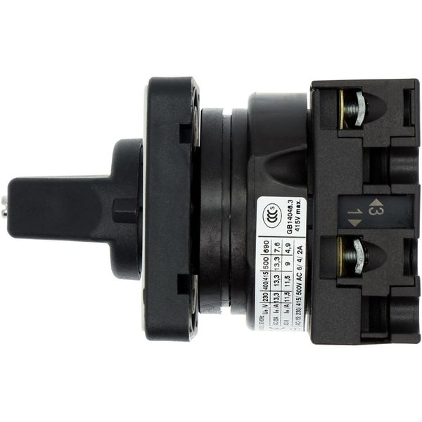 ON-OFF switches, T0, 20 A, flush mounting, 1 contact unit(s), Contacts: 2, 45 °, maintained, With 0 (Off) position, 0-1, Design number 15402 image 16
