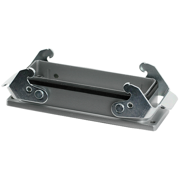 B24 Bulkhead mounted h., IP67 Double locking lever m. image 1