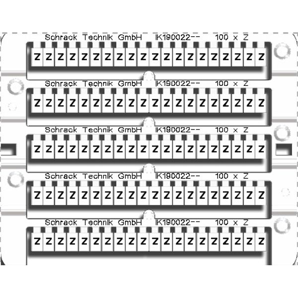 Marking tags 100x 'Z' image 1