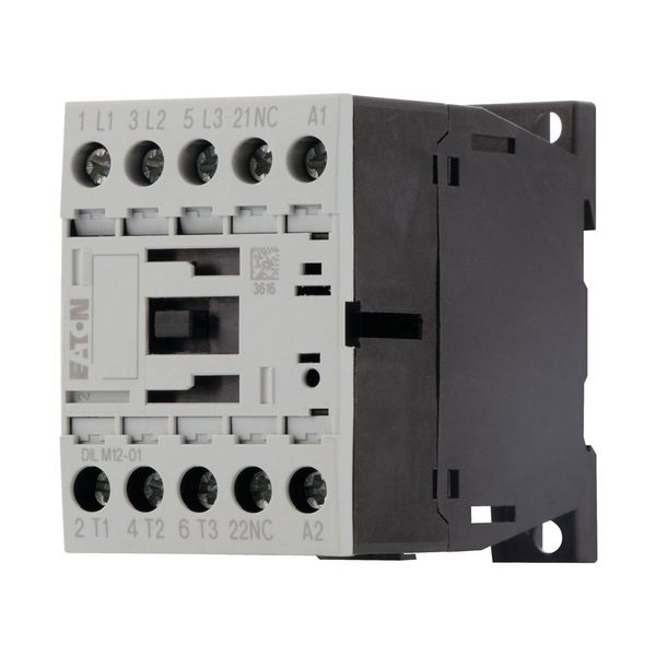 Contactor, 3 pole, 380 V 400 V 5.5 kW, 1 NC, 24 V DC, DC operation, Screw terminals image 9