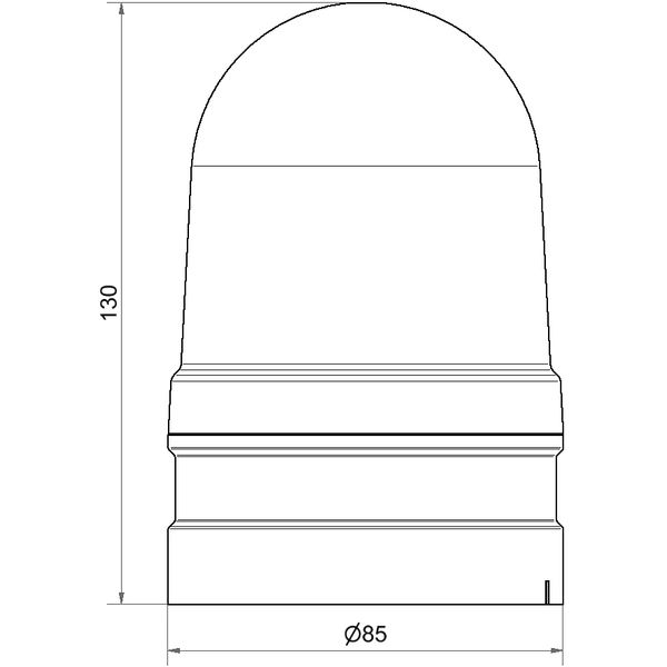 Midi Rotating 115-230VAC YE image 3