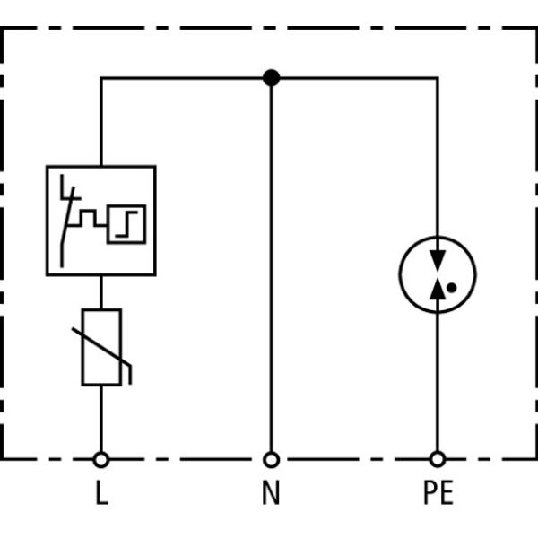 Surge arrester Type 2 DEHNcord 2-pole f. electr. installation systems image 3