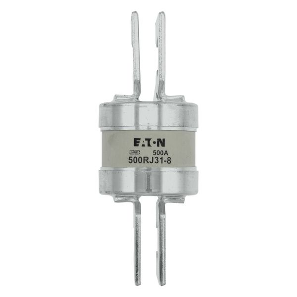 Utility fuse-link, LV, 500 A, AC 415 V, BS88/J, 49 x 131 mm, gL/gG, BS, 92mm fixing centres image 10