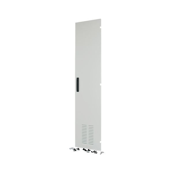 Cable area door, ventilated, IP42, MCC, right, HxW=2000x425mm, grey image 2