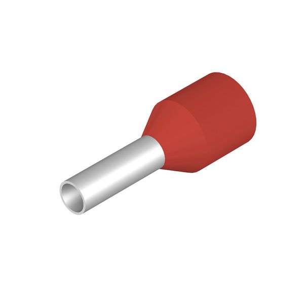 Wire end ferrule, Standard, 1.5 mm², Stripping length: 8 mm, red image 1