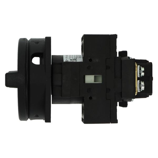 Main switch, P1, 40 A, flush mounting, 3 pole, STOP function, With black rotary handle and locking ring, Lockable in the 0 (Off) position image 25