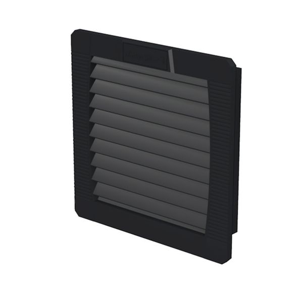 Exhaust filter (cabinet), IP54, black, EMC version: EN 61000-3-2,-3, E image 2