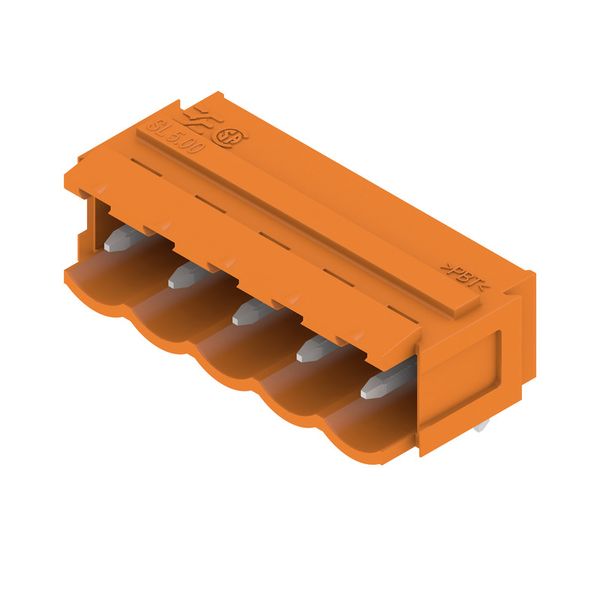 PCB plug-in connector (board connection), 5.00 mm, Number of poles: 5, image 2