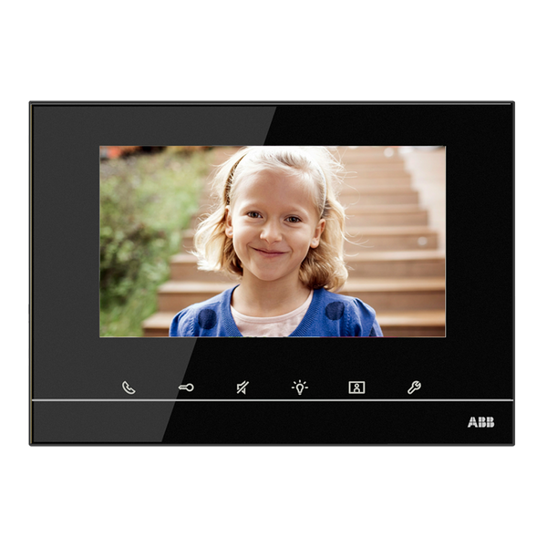 DP7-S-625-02 ABB-free@home Touch 7",Black image 1