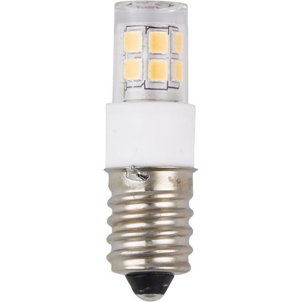 LED E14 Tube T14x47 230V 270Lm 2W 827 AC Clear Non-Dim image 1