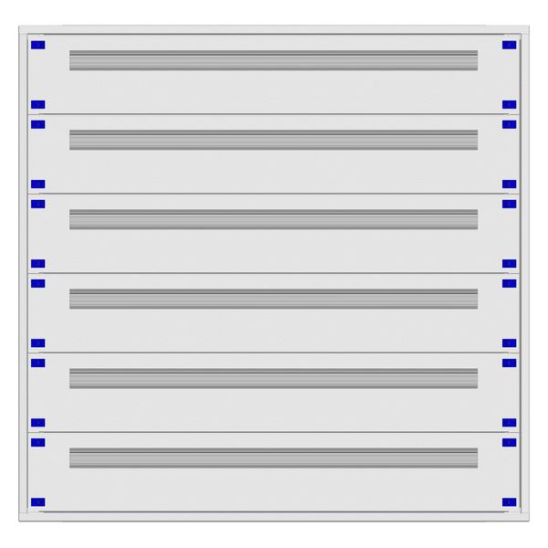 Distribution board insert KVN 60mm, 5-24K, 6-rows image 1
