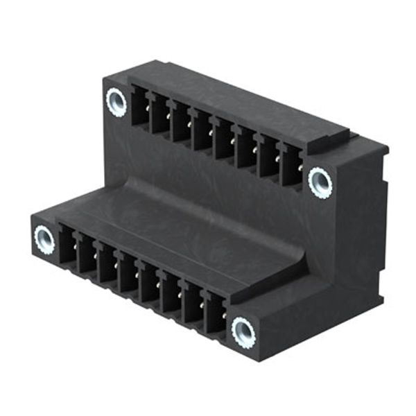 PCB plug-in connector (board connection), 3.81 mm, Number of poles: 10 image 1