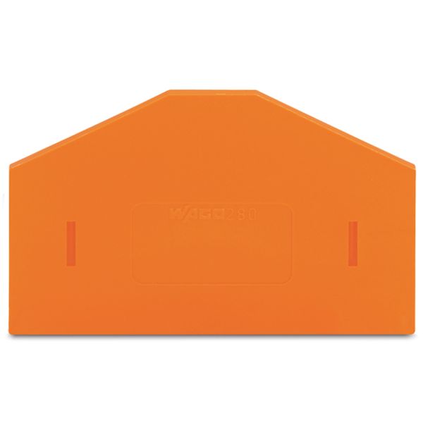 Separator plate 2.5 mm thick oversized orange image 2