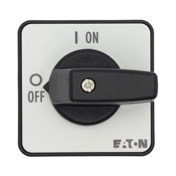 On-Off switch, 1 pole, 20 A, 90 °, center mounting image 15