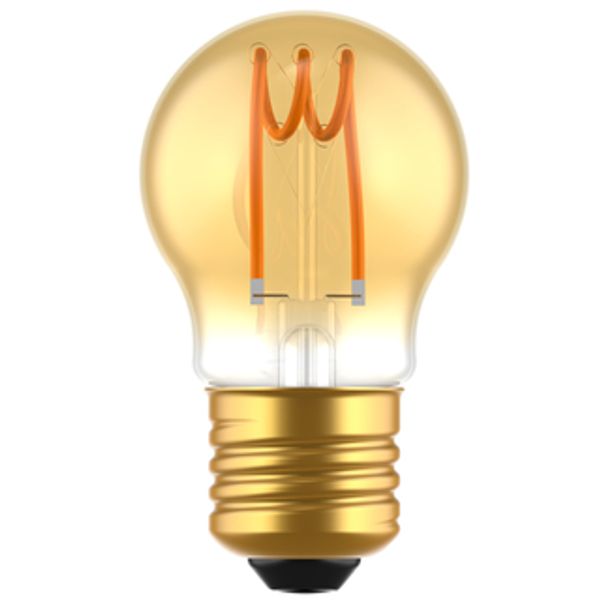 LED Filament Bulb - Globe G45 E27 2.5W 136lm 1800K 320°  - Dimmable image 1