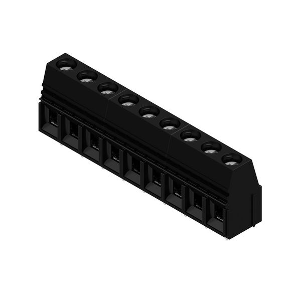 PCB terminal, 10.16 mm, Number of poles: 9, Conductor outlet direction image 3