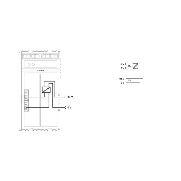 Power Supply 24 VDC Diagnostics light gray image 4