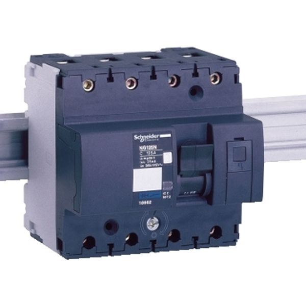 Miniature circuit-breaker, Acti9 NG125L, 4P, 10 A, B curve, 50 kA (IEC 60947-2) image 2