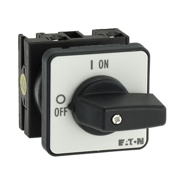 On-Off switch, 1 pole, 20 A, 90 °, flush mounting image 30