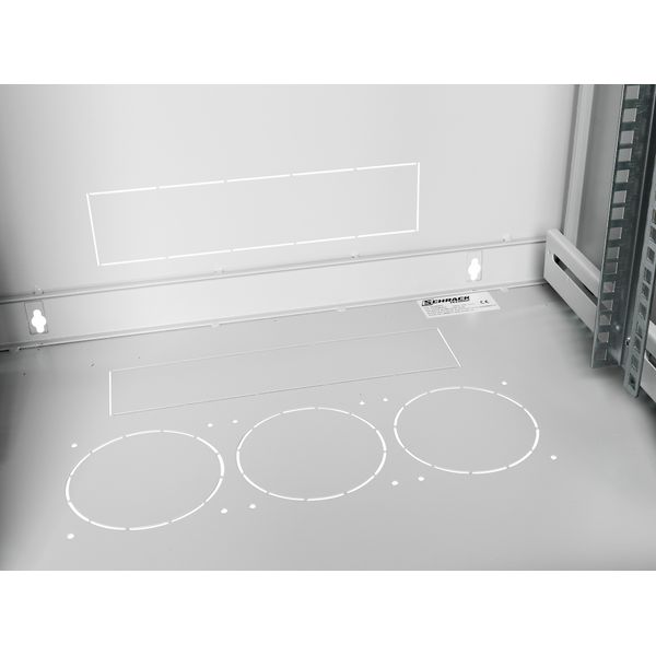 Network Enclosure Wall DW Monobloc, W600xH900xD495, 19",18U image 9