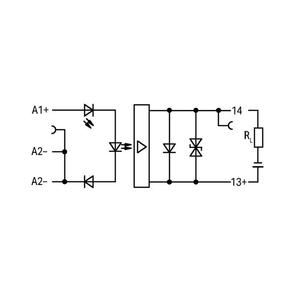 859-740 Optocoupler module; Nominal input voltage: 24 VDC; Output voltage range: 3 … 30 VDC image 7