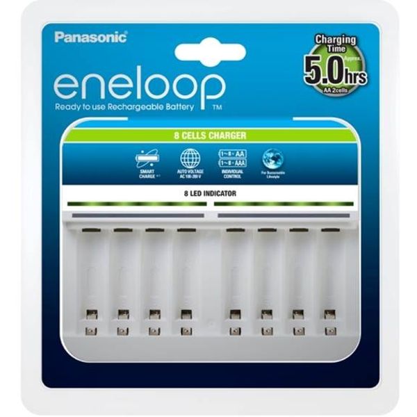 PANASONIC Eneloop Q-CC63 US-Charger for 8 cells (no cells) image 1