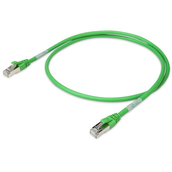 ETHERNET cable RJ-45 RJ-45 green image 2