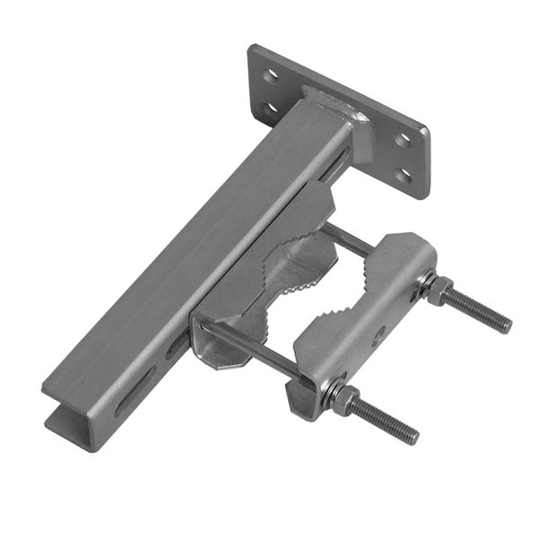 SAT Mast clamp for Mastdiameter 38 - 60mm, Steel zinc coated image 1
