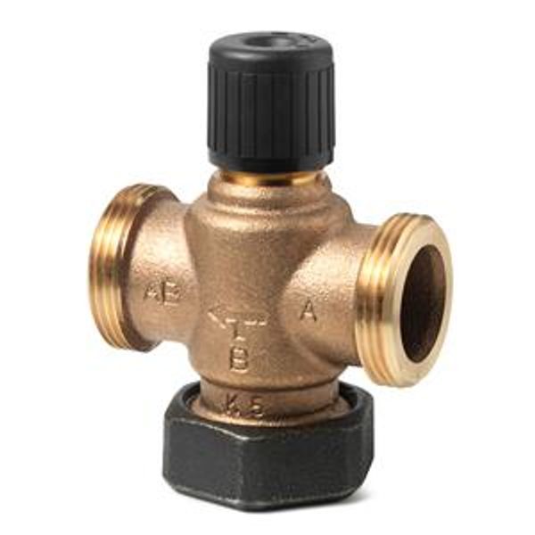 VVP45.25-6.3 - 2-port seat valve, external thread, PN16, DN25, kvs 6.3 image 1