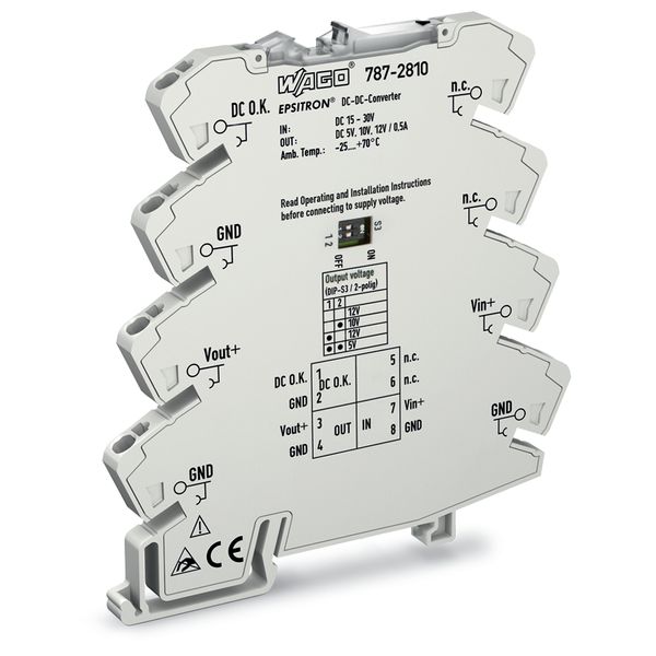 DC/DC Converter 24 VDC input voltage 5/10/12 VDC adjustable output vol image 3