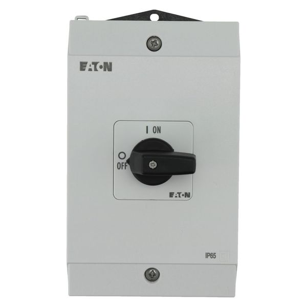 On-Off switch, P1, 40 A, surface mounting, 3 pole image 11