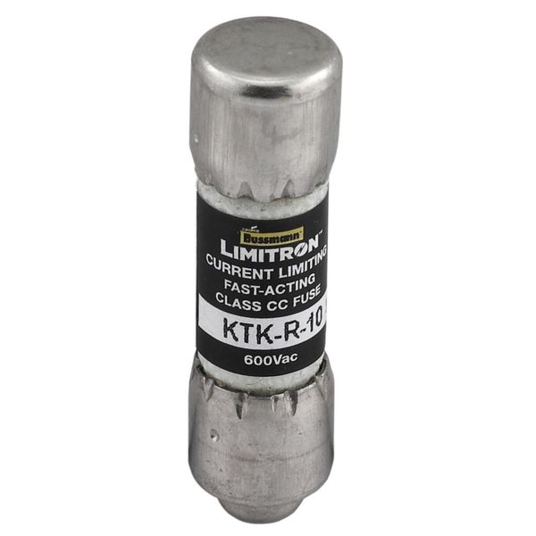 Fuse-link, LV, 10 A, AC 600 V, 10 x 38 mm, CC, UL, fast acting, rejection-type image 5