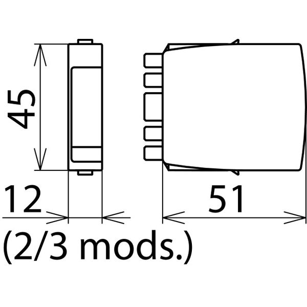 Combined 2-pole arrester module BLITZDUCTOR XT with LifeCheck image 2