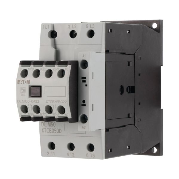 Contactor, 380 V 400 V 22 kW, 2 N/O, 2 NC, 400 V 50 Hz, 440 V 60 Hz, AC operation, Screw terminals image 12