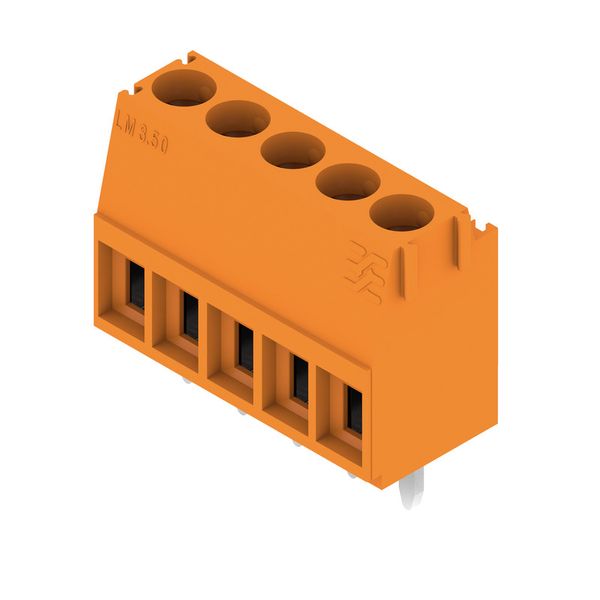 PCB terminal, 3.50 mm, Number of poles: 5, Conductor outlet direction: image 3