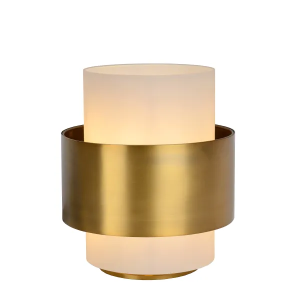 Lucide FIRMIN - Table lamp - Ø 20 cm - 1xE27 - Matt Gold / Brass image 1