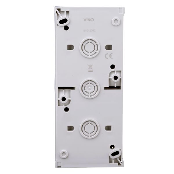 Vertical combination two-gang one-way switch socket outlet image 2