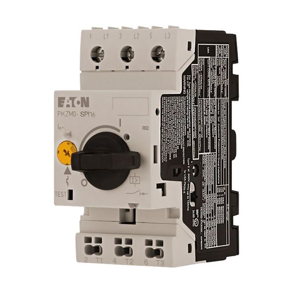 Motor-protective circuit-breaker, 4 kW, 6.3 - 10 A, Feed-side screw terminals/output-side push-in terminals image 12