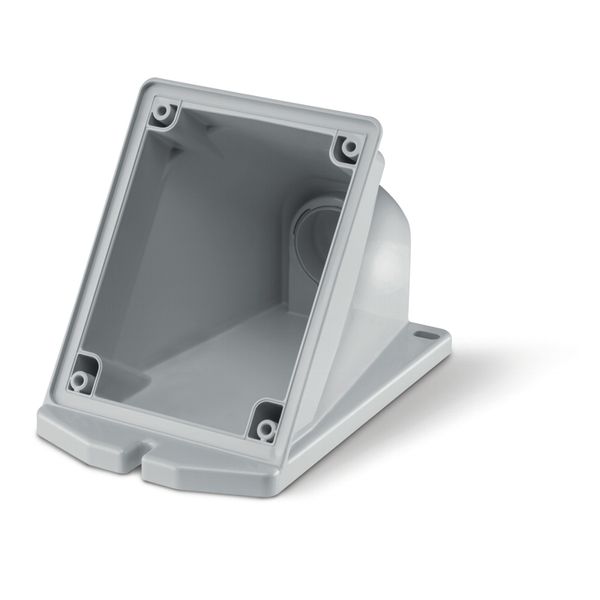 SURFACE MOUNTING BOX 16A IP67 ANGLED M20 image 1