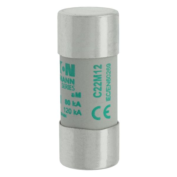 Fuse-link, LV, 12 A, AC 690 V, 22 x 58 mm, aM, IEC image 10