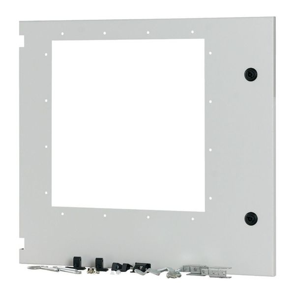 Front door for IZMX40, fixed, HxW=550x600mm, IP55, grey image 6