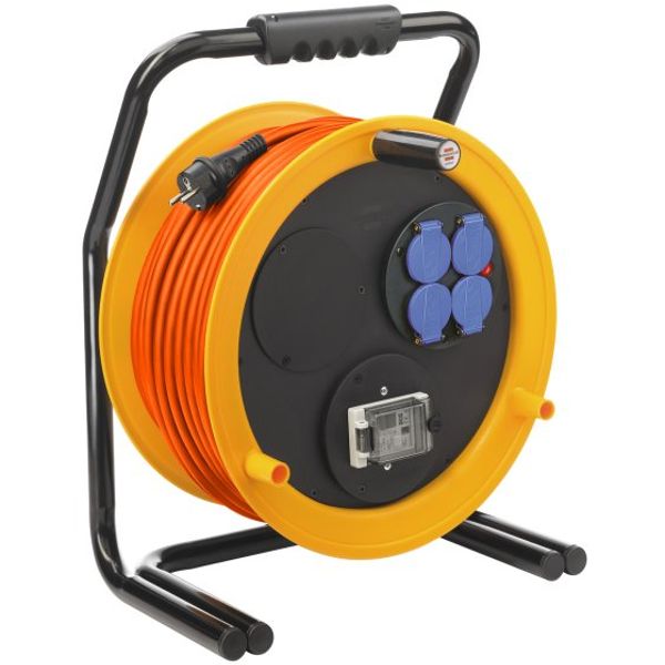 Brobusta FI IP44 cable reel for site & professional 25m H07RN-F3G2.5*FR* image 1