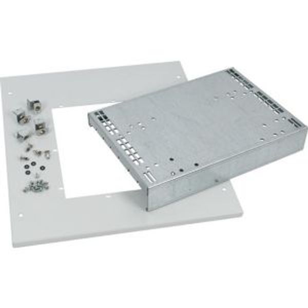 Mounting kit, for IZM63, 3p, fixed/withdrawable, EVEN+OPPO, +door, WxD=1100x800mm, grey image 4