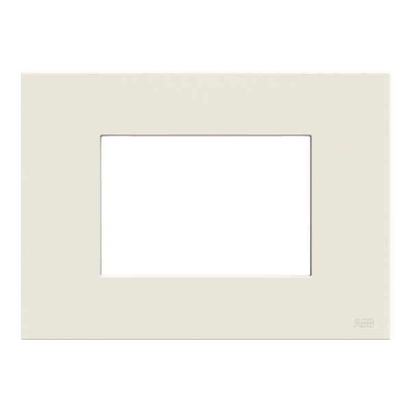 N2373 BL Frame 3 modules 1gang White - Zenit image 1