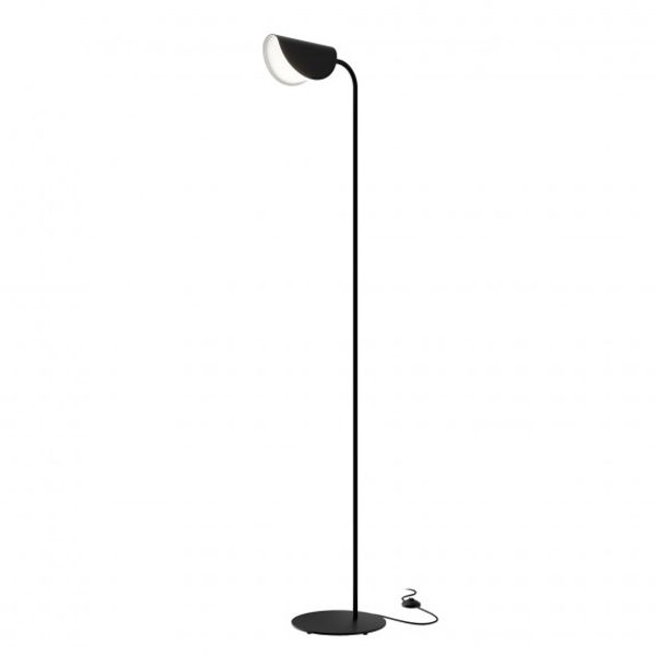 Modern Mollis Floor lamp Black image 1